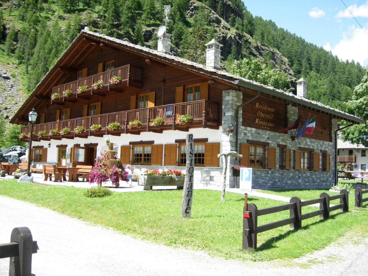 Residence Oberteil Gressoney-la-Trinité Exterior photo