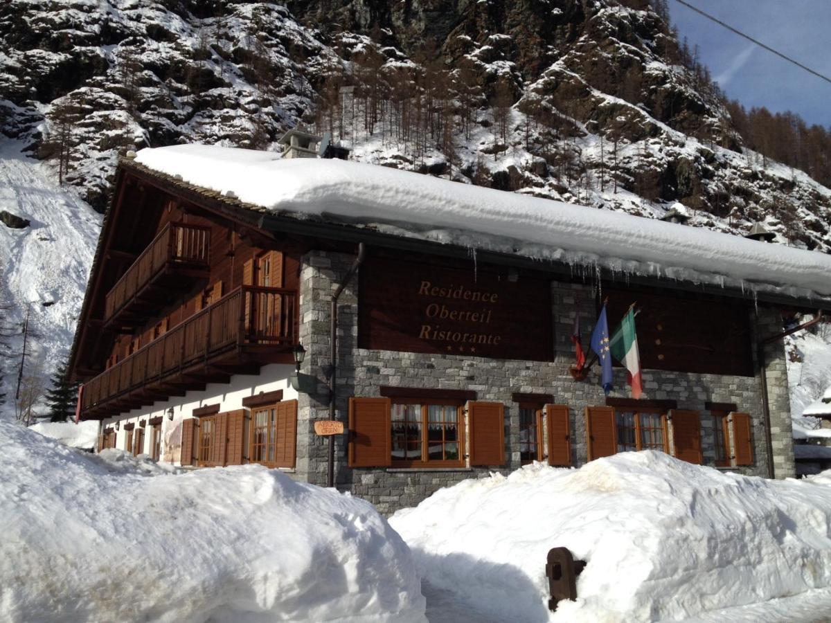 Residence Oberteil Gressoney-la-Trinité Exterior photo